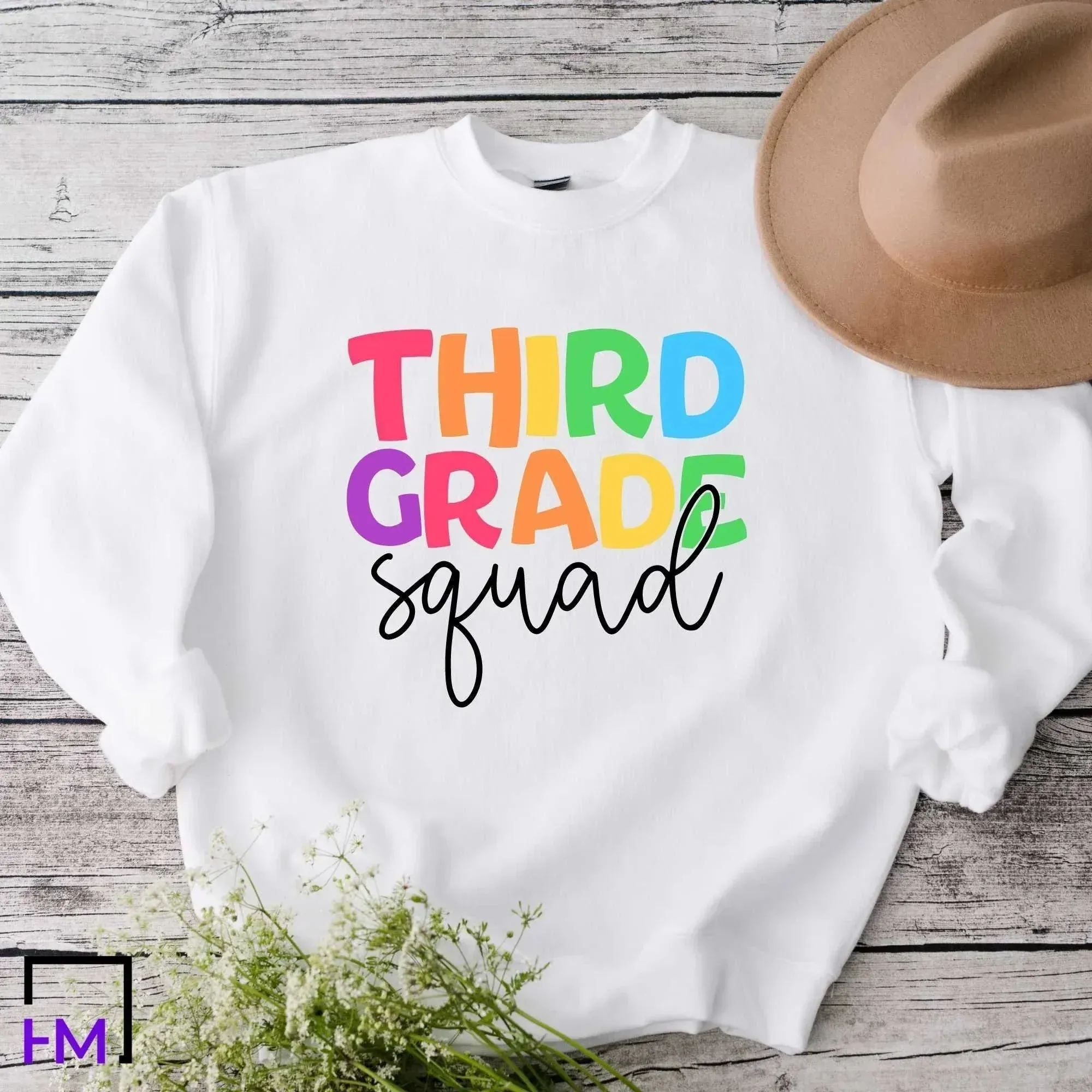 3rd Grade Squad Teacher Shirt, Teacher Appreciation Gifts