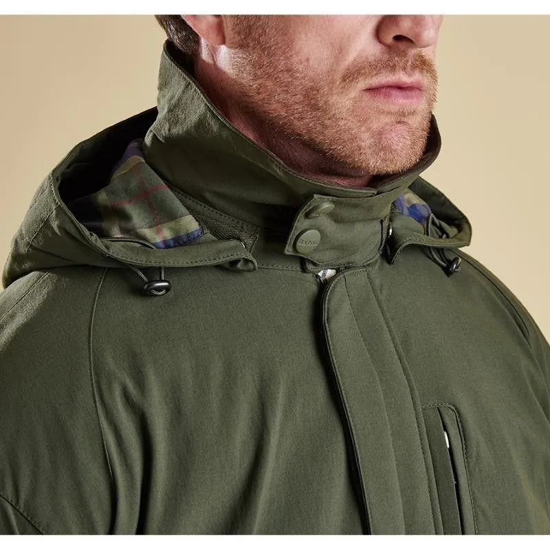 Barbour Bransdale Mens Waterproof Jacket - Forest Green