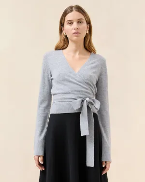 Bonnie Wrap Cashmere Cardigan