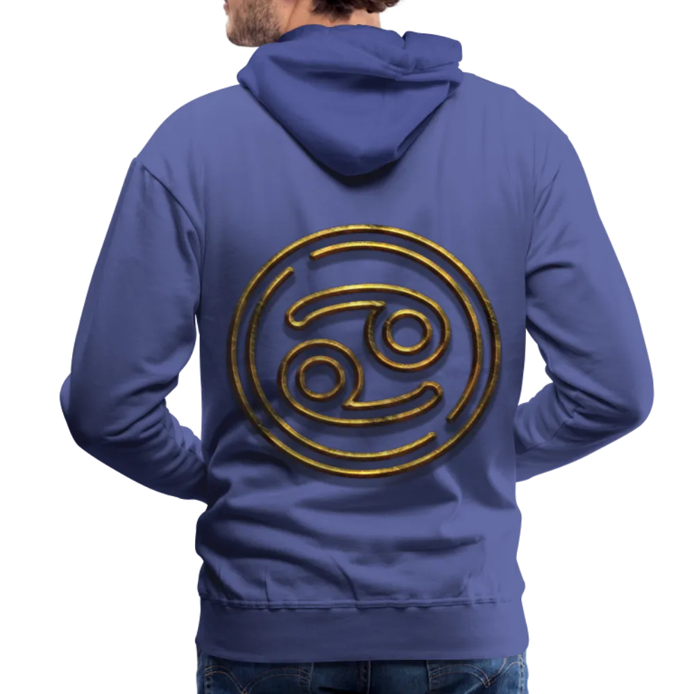 Cancer 3D Gold Men’s Premium Hoodie