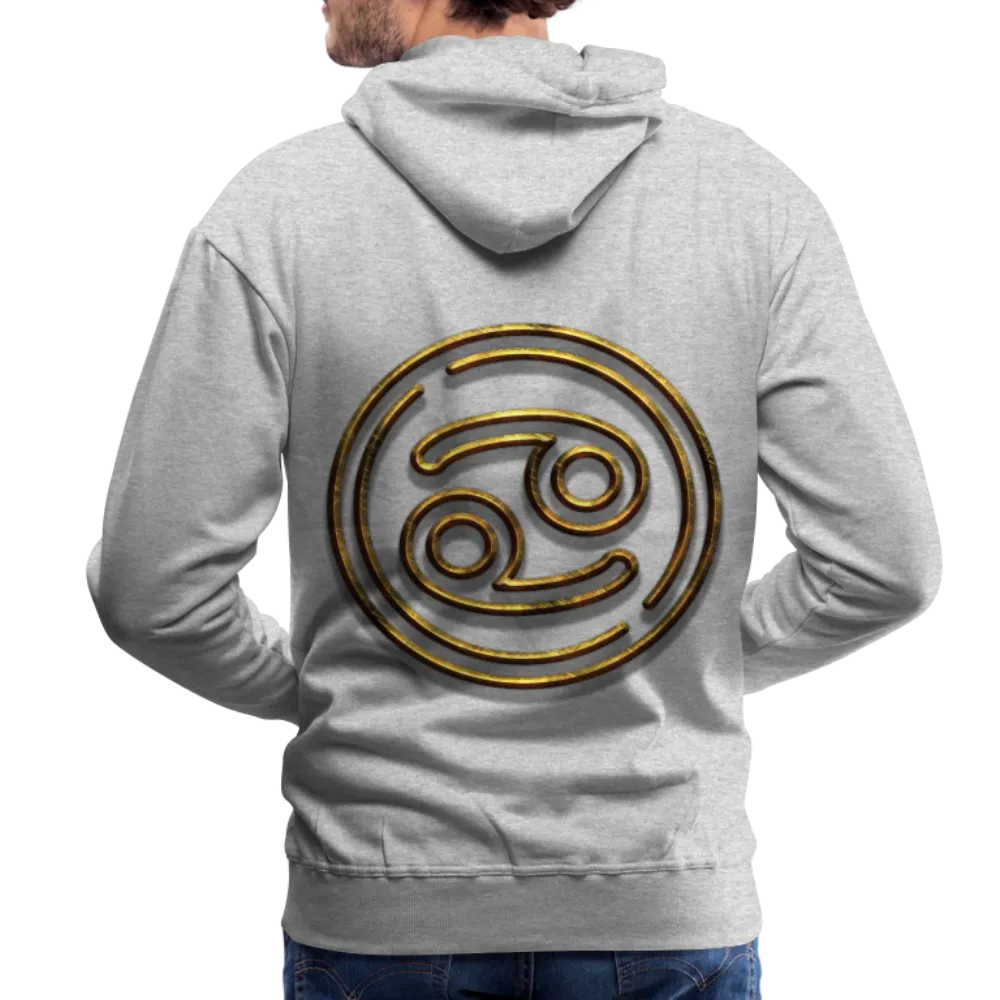 Cancer 3D Gold Men’s Premium Hoodie