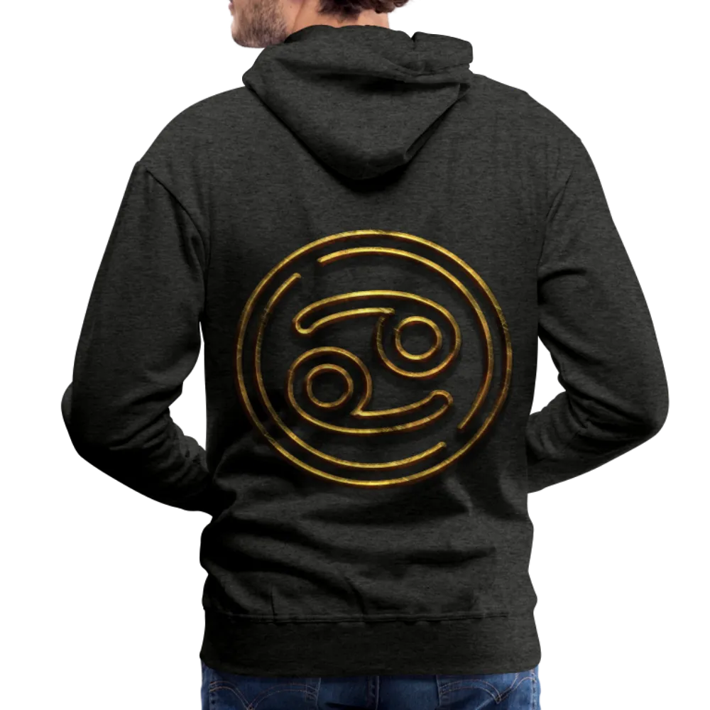 Cancer 3D Gold Men’s Premium Hoodie