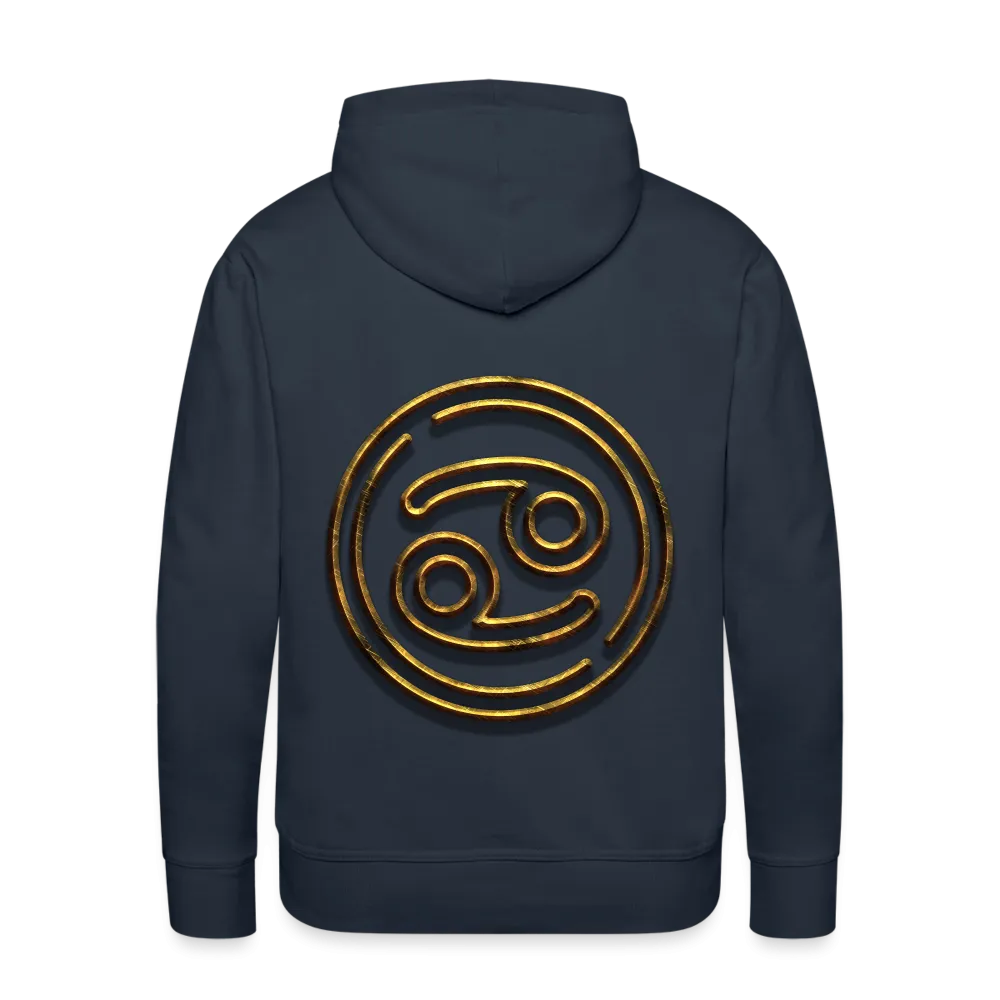 Cancer 3D Gold Men’s Premium Hoodie