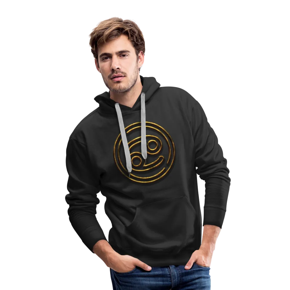 Cancer 3D Gold Men’s Premium Hoodie