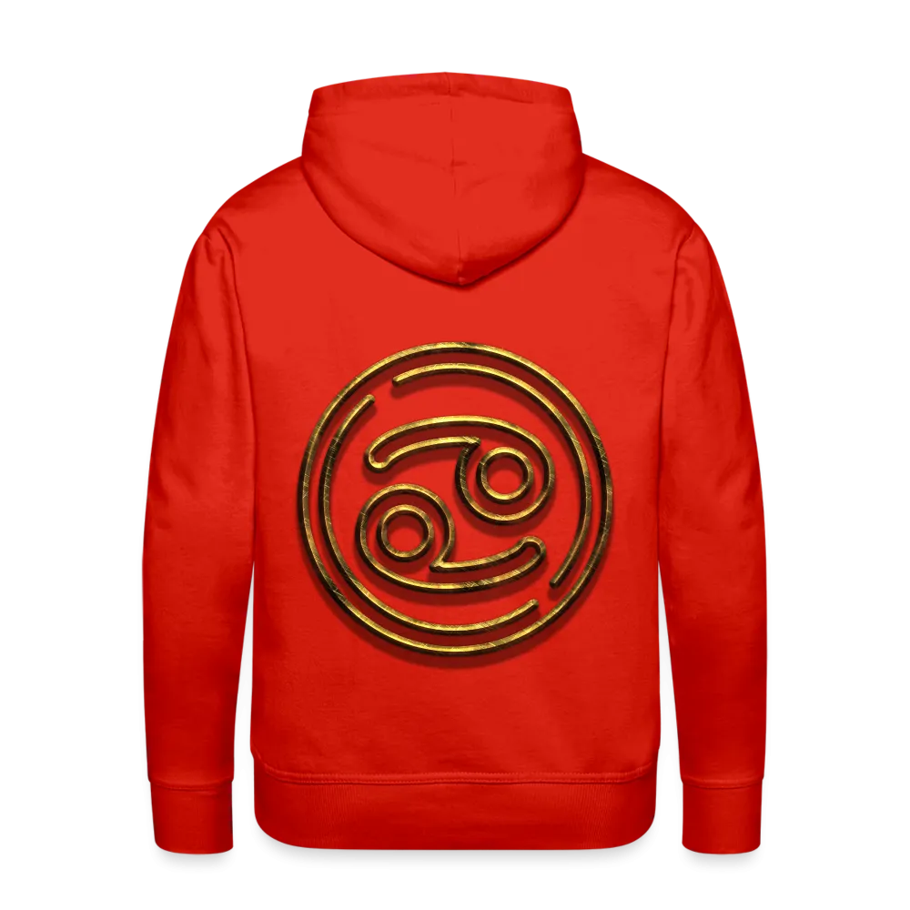 Cancer 3D Gold Men’s Premium Hoodie