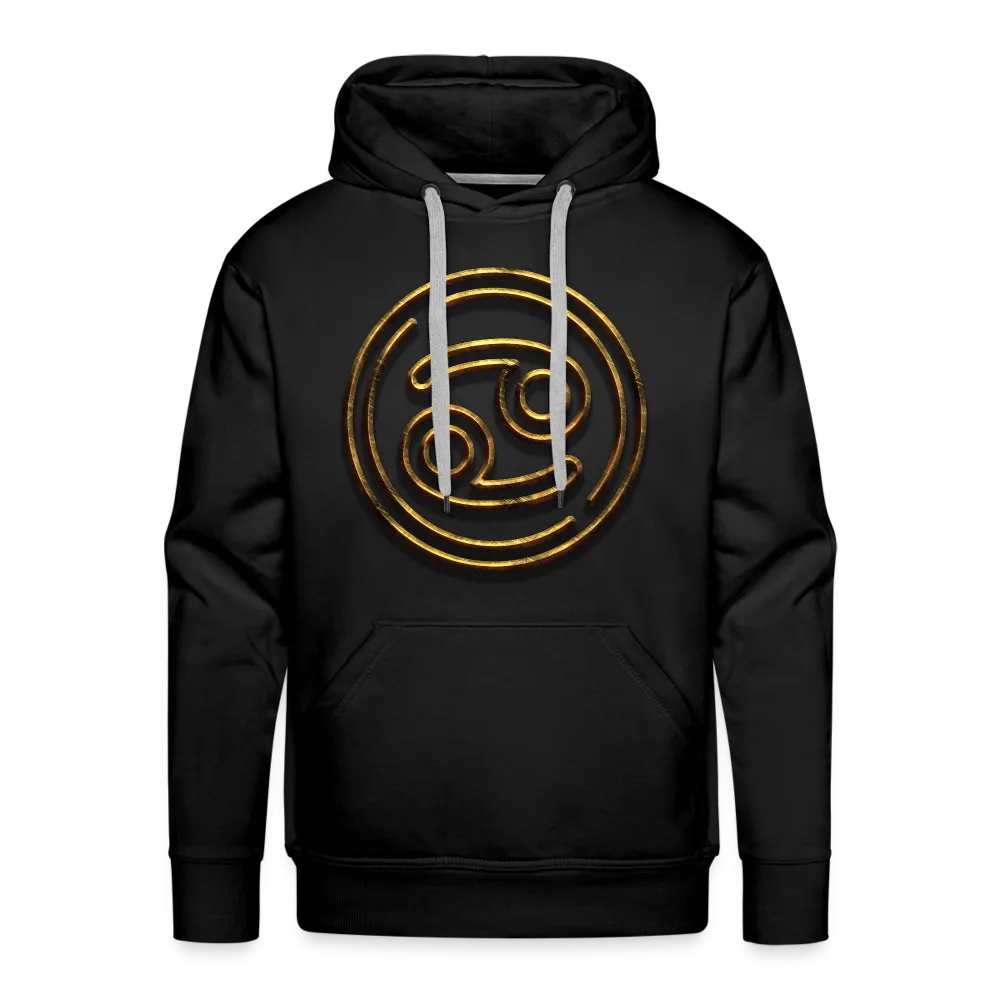 Cancer 3D Gold Men’s Premium Hoodie