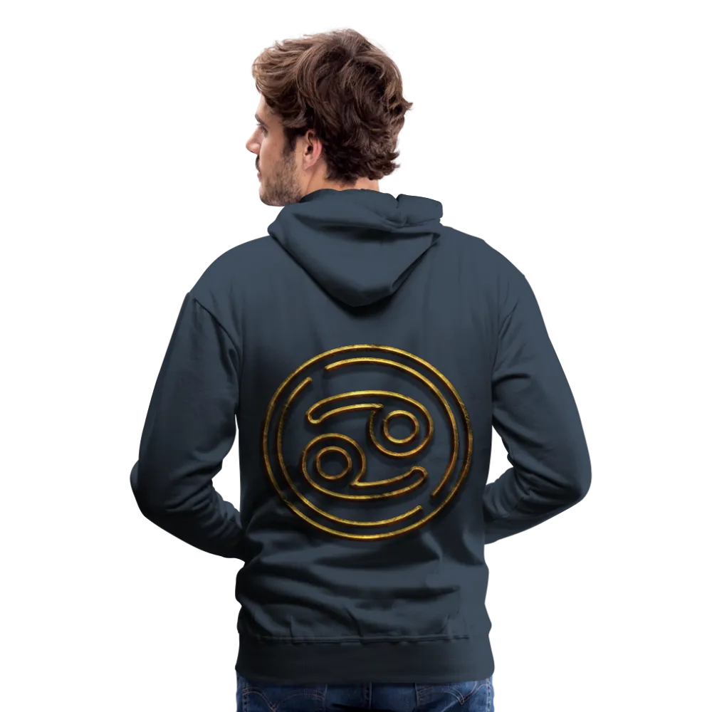 Cancer 3D Gold Men’s Premium Hoodie