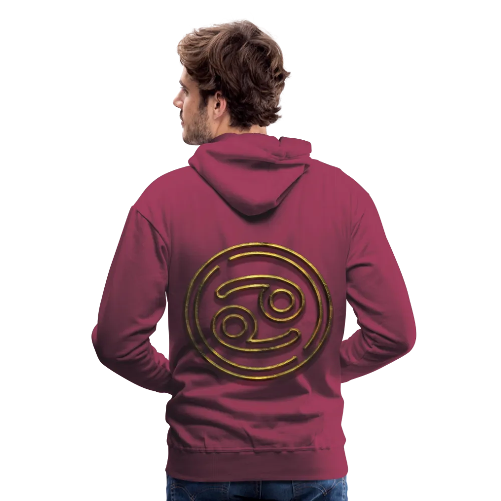 Cancer 3D Gold Men’s Premium Hoodie