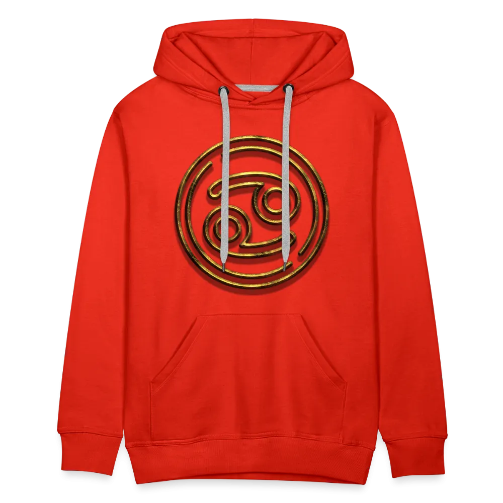 Cancer 3D Gold Men’s Premium Hoodie