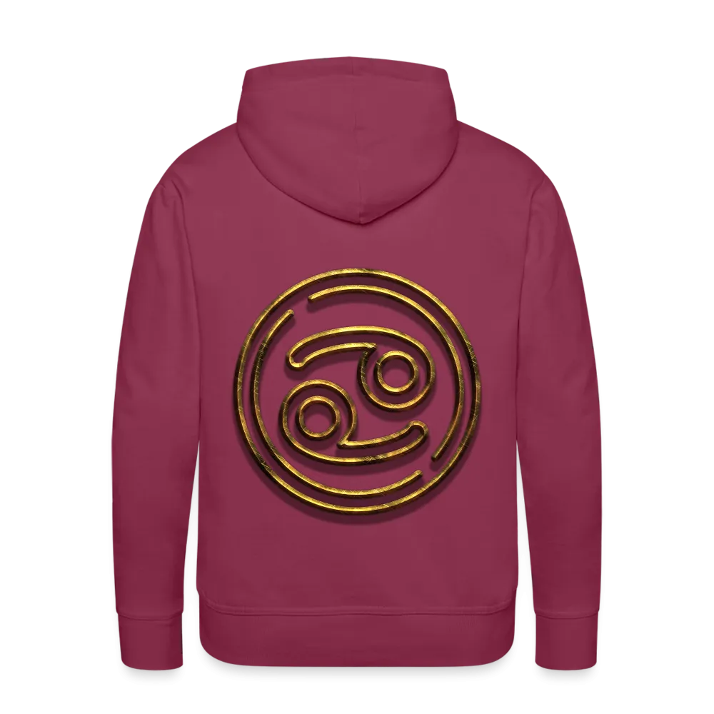 Cancer 3D Gold Men’s Premium Hoodie