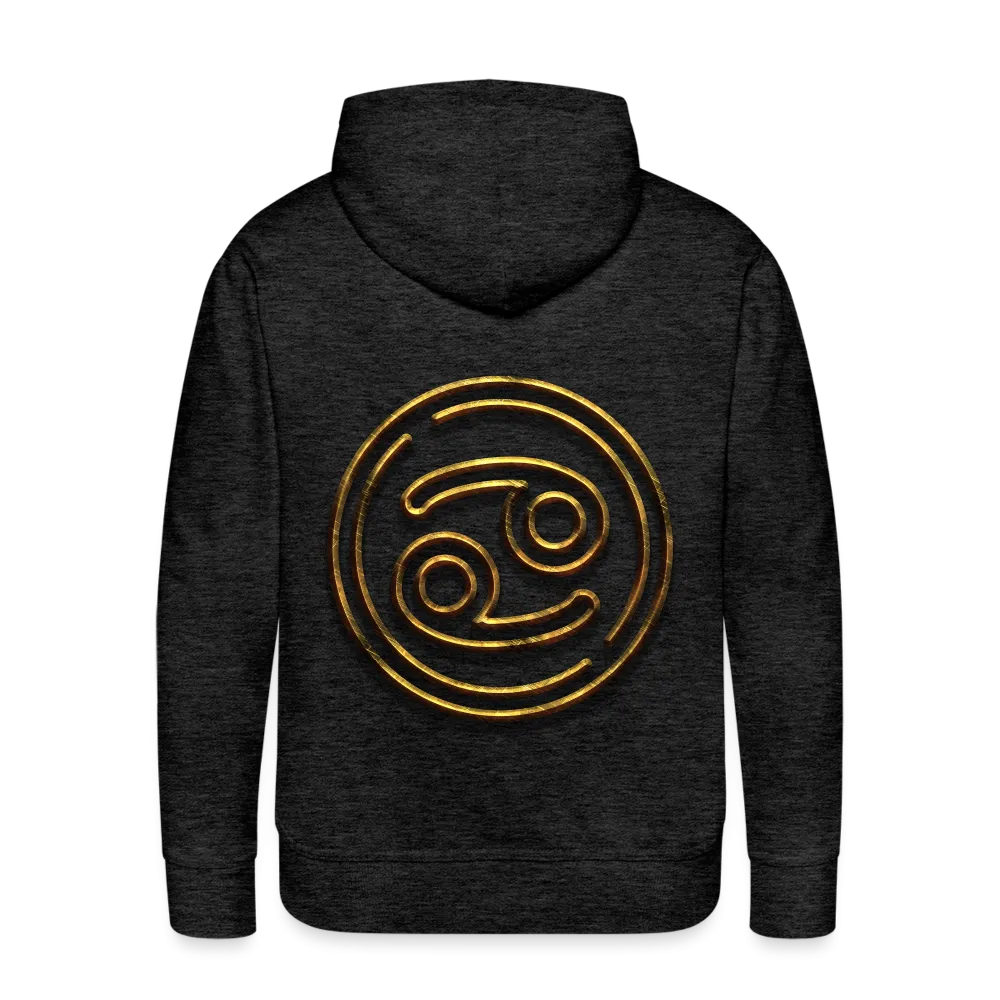 Cancer 3D Gold Men’s Premium Hoodie