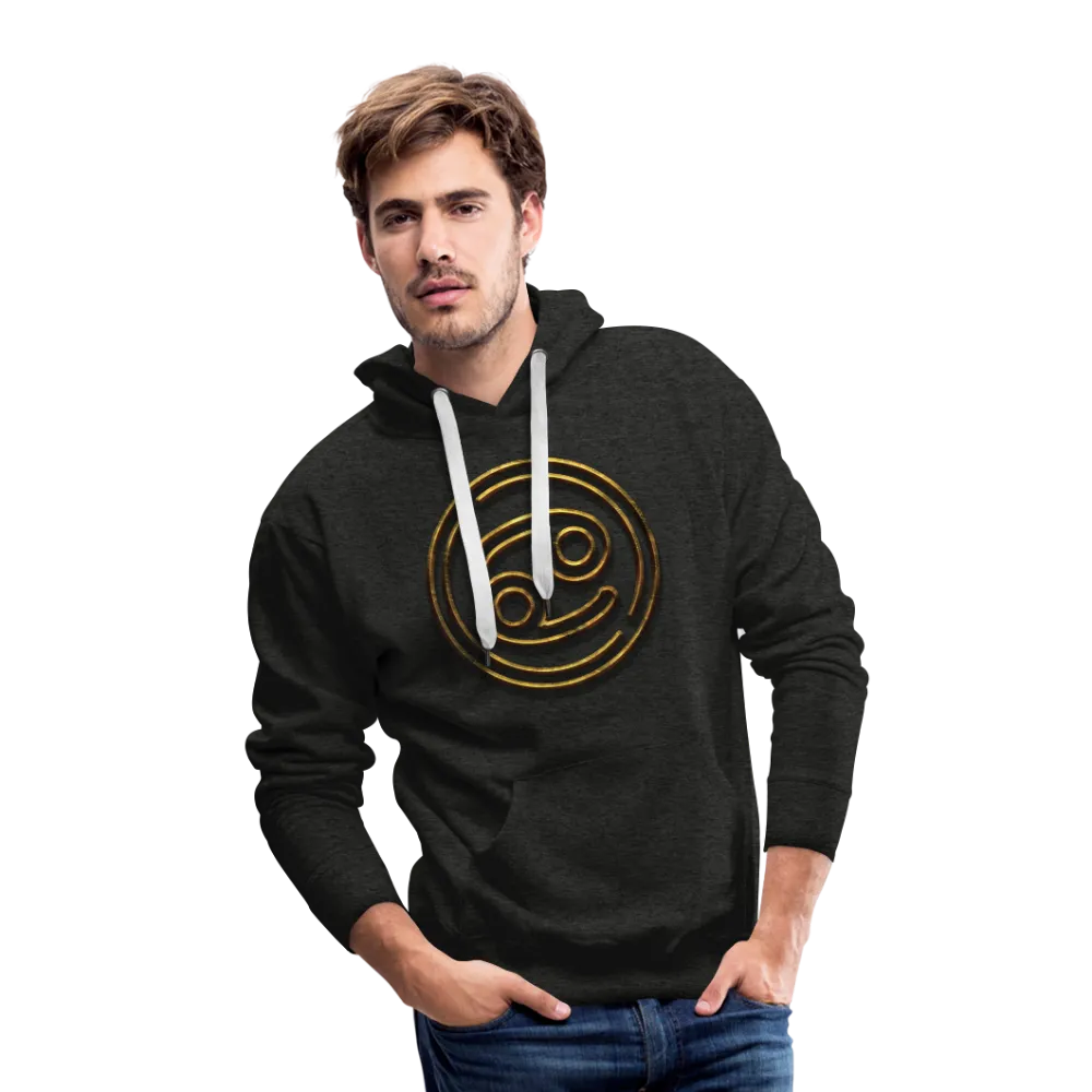 Cancer 3D Gold Men’s Premium Hoodie