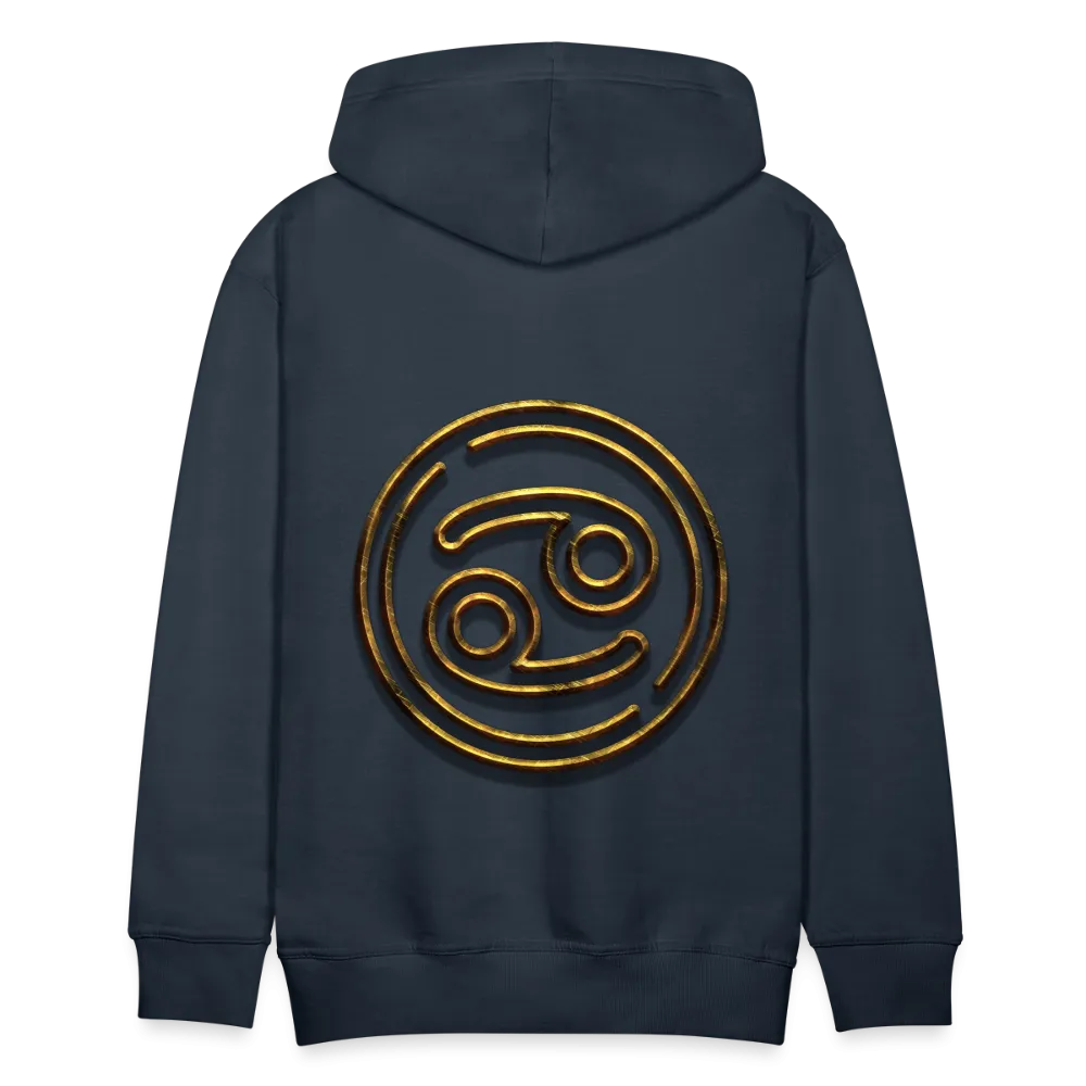 Cancer 3D Gold Men’s Premium Hoodie