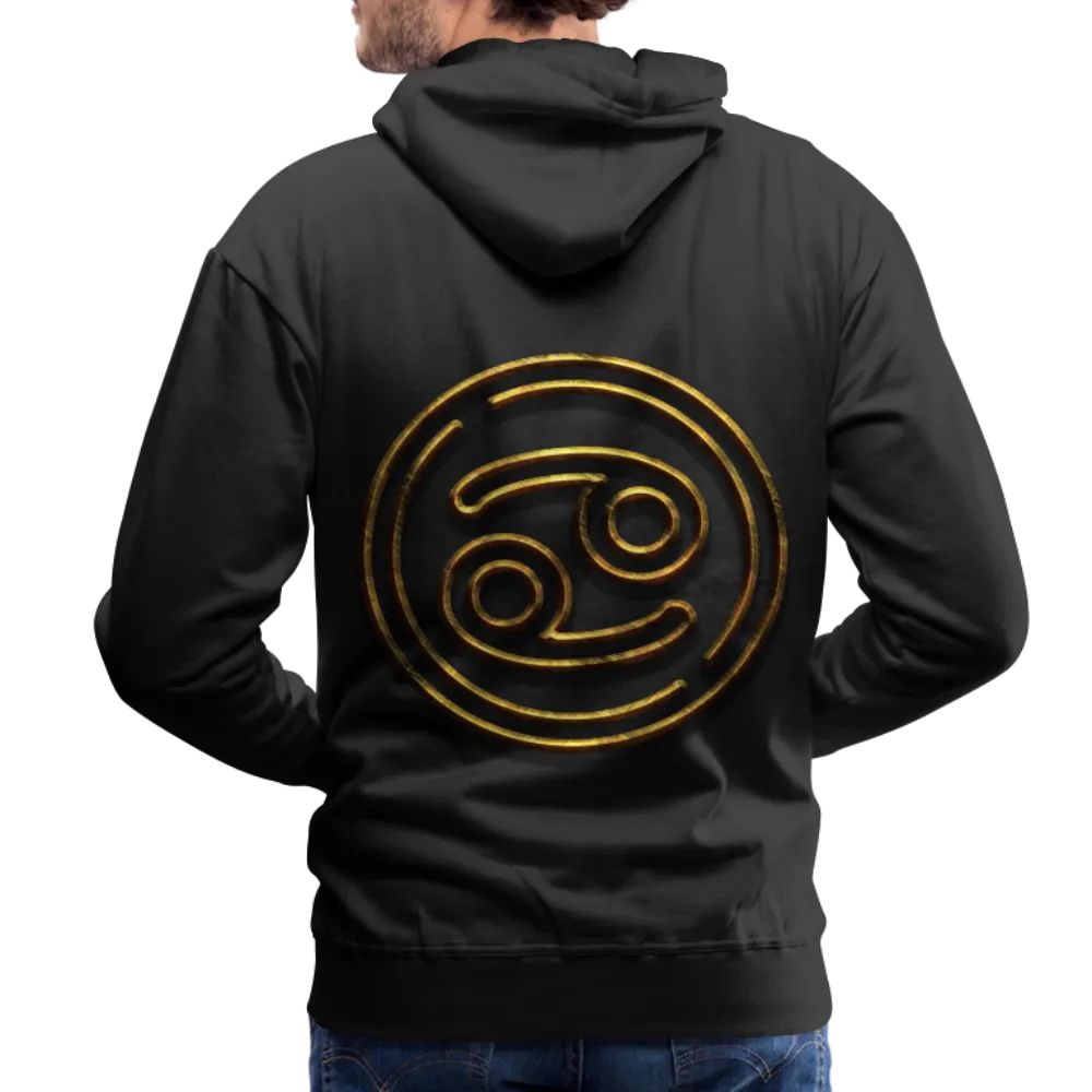 Cancer 3D Gold Men’s Premium Hoodie