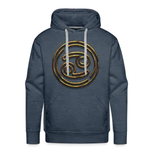 Cancer 3D Gold Men’s Premium Hoodie