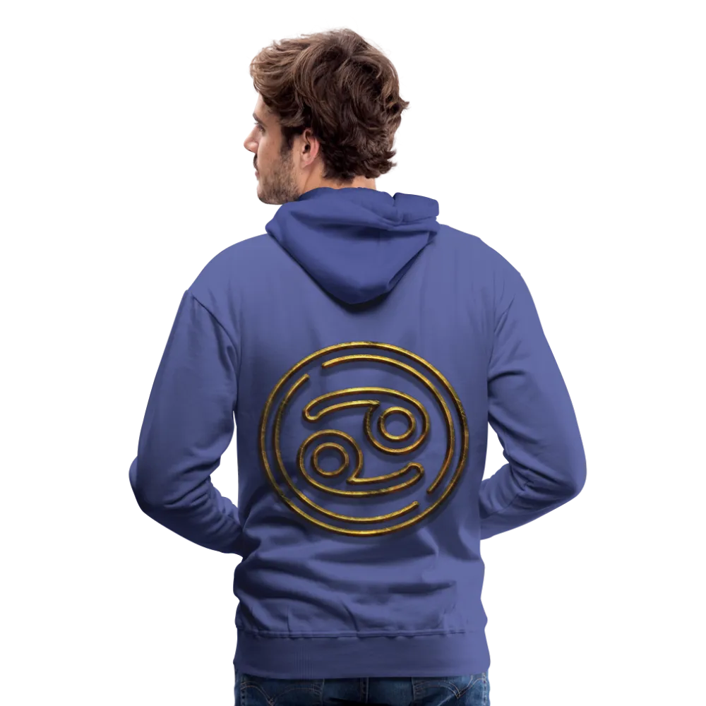 Cancer 3D Gold Men’s Premium Hoodie