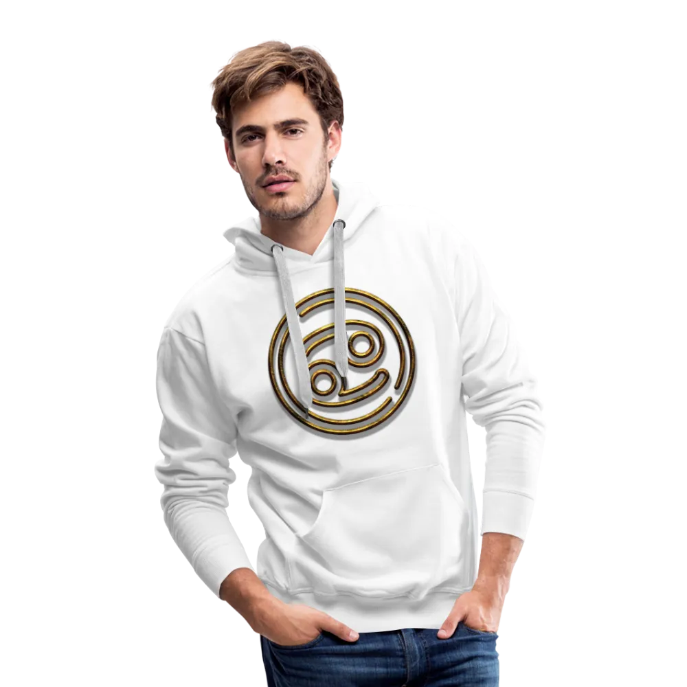 Cancer 3D Gold Men’s Premium Hoodie