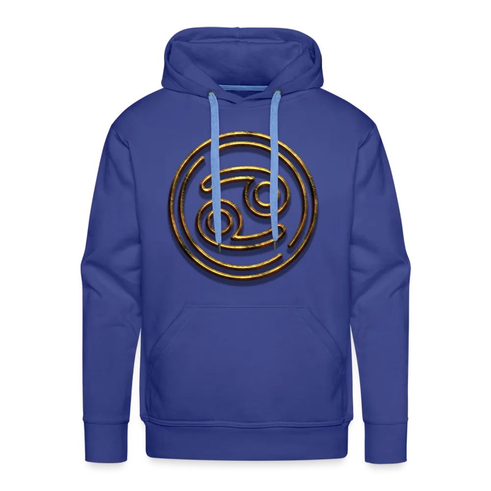 Cancer 3D Gold Men’s Premium Hoodie