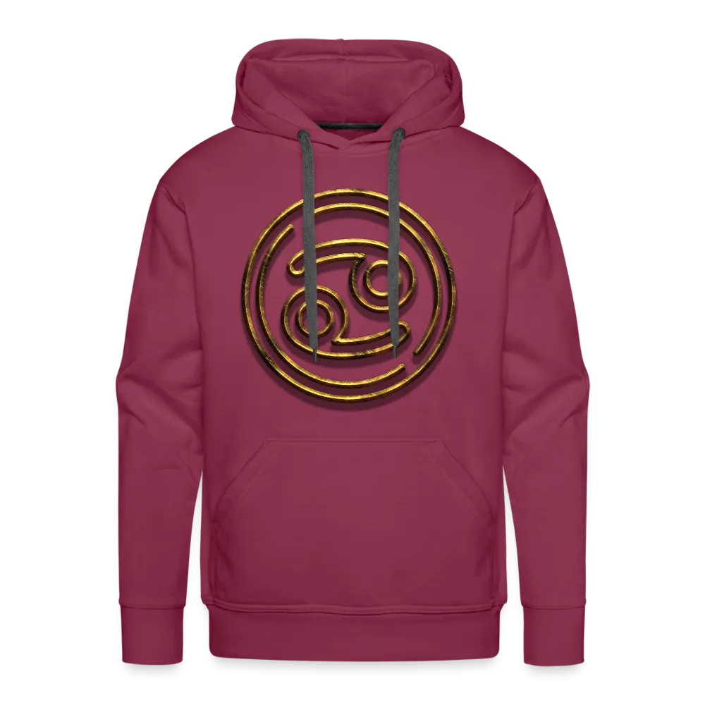 Cancer 3D Gold Men’s Premium Hoodie