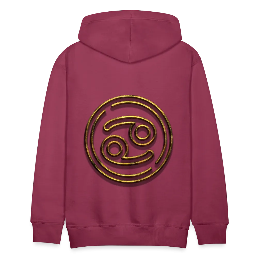 Cancer 3D Gold Men’s Premium Hoodie