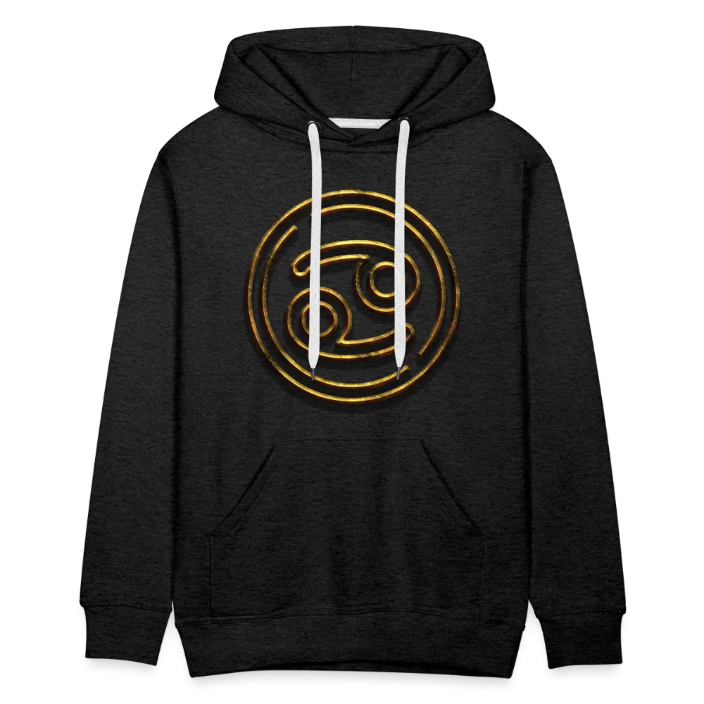 Cancer 3D Gold Men’s Premium Hoodie