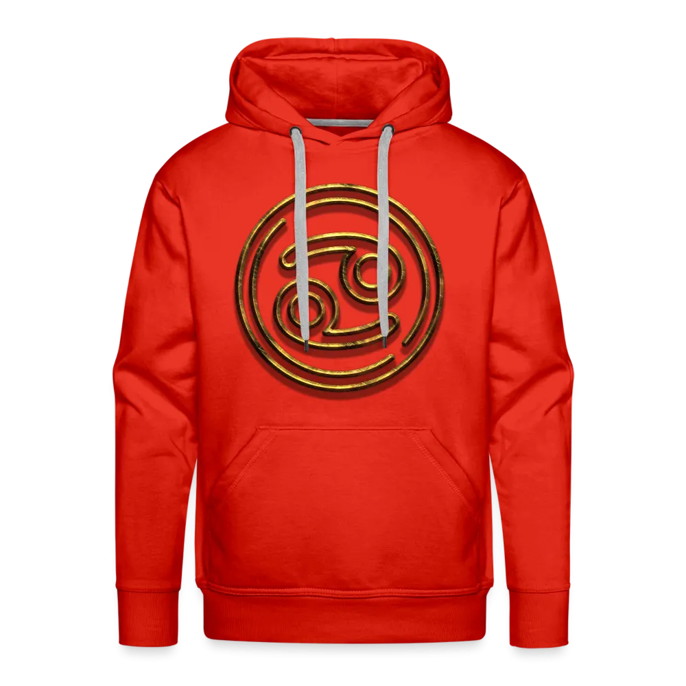 Cancer 3D Gold Men’s Premium Hoodie