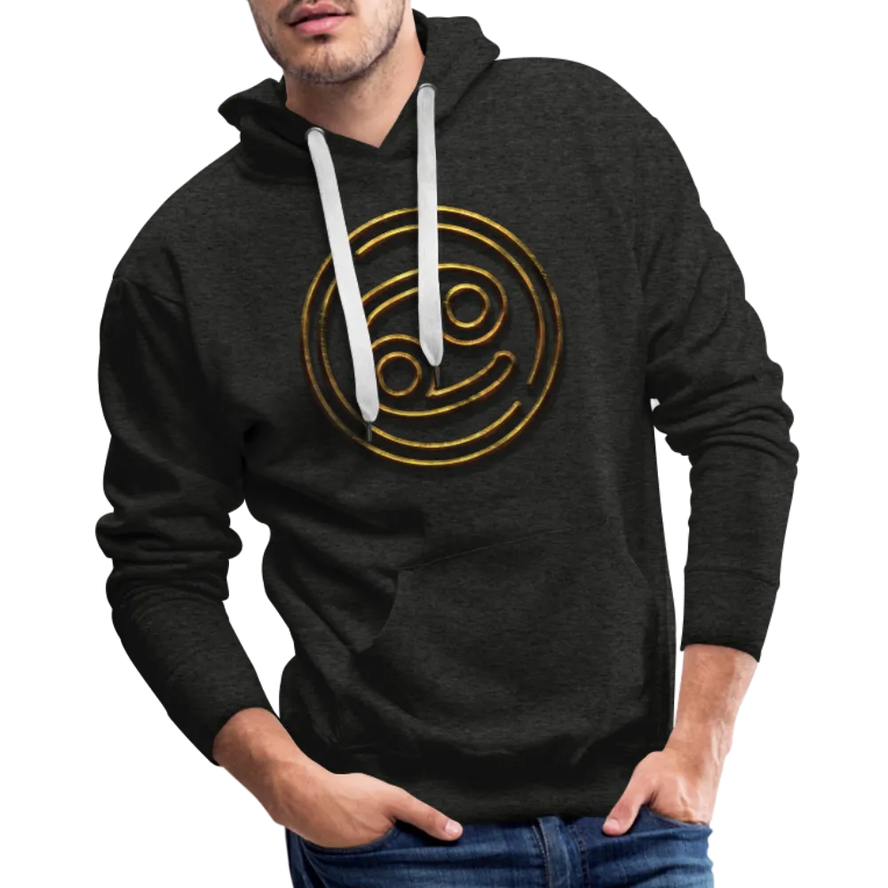 Cancer 3D Gold Men’s Premium Hoodie