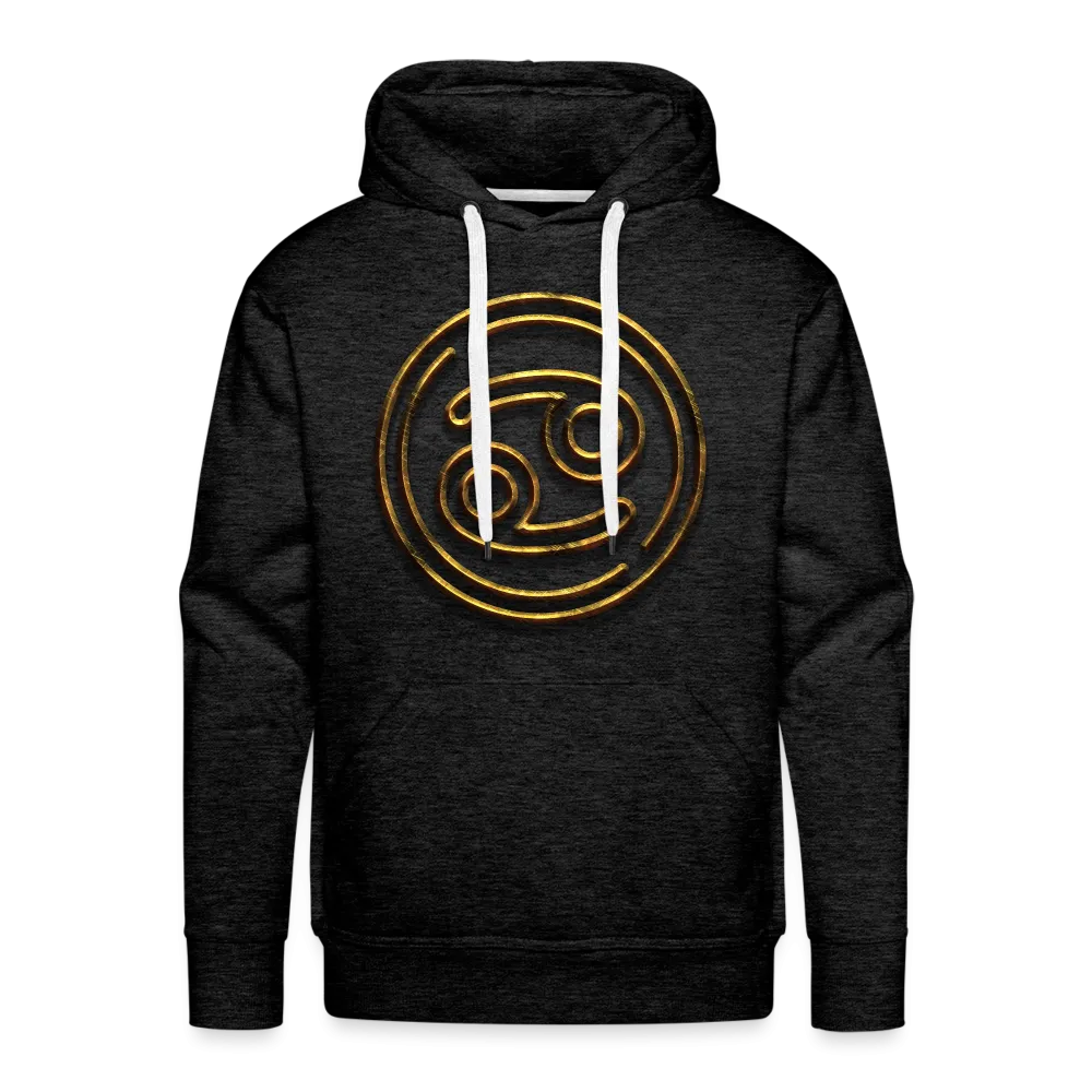 Cancer 3D Gold Men’s Premium Hoodie