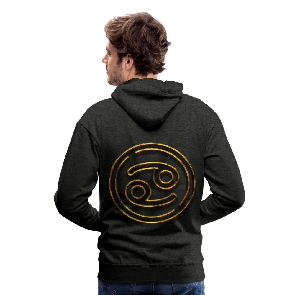 Cancer 3D Gold Men’s Premium Hoodie