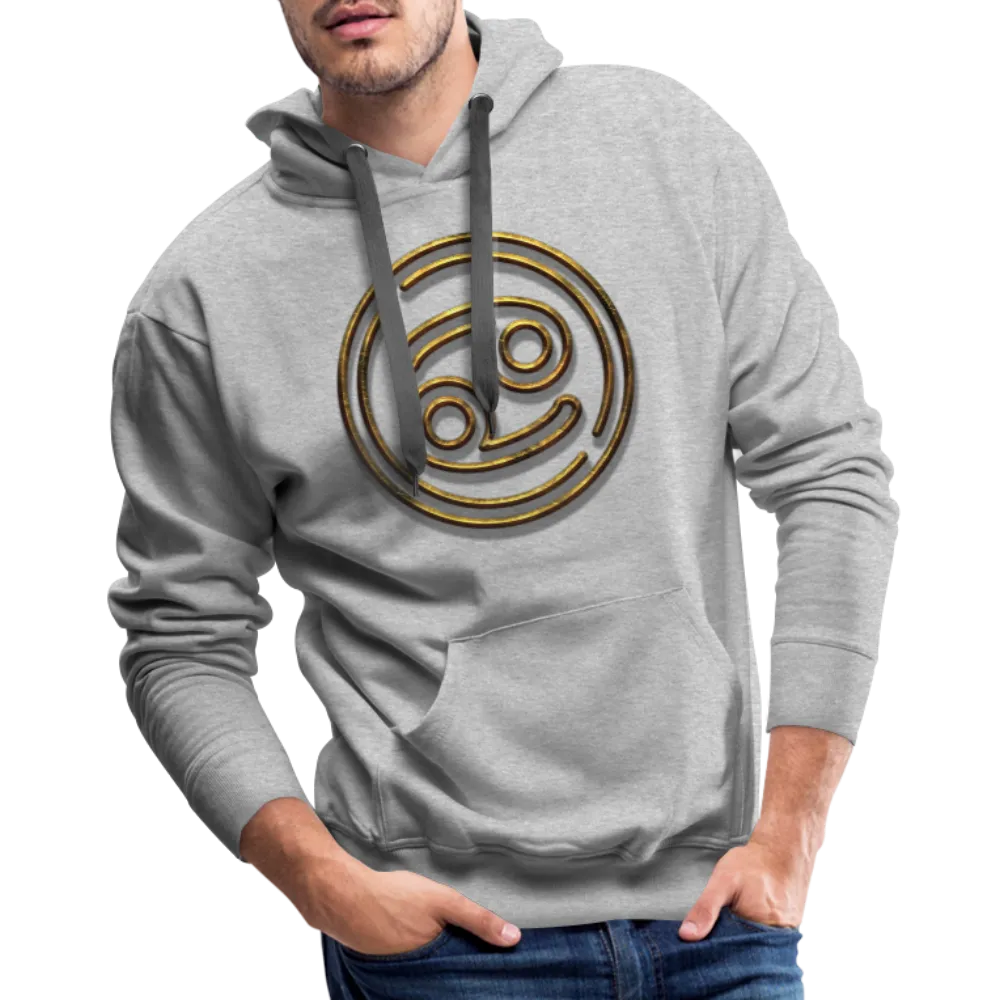 Cancer 3D Gold Men’s Premium Hoodie