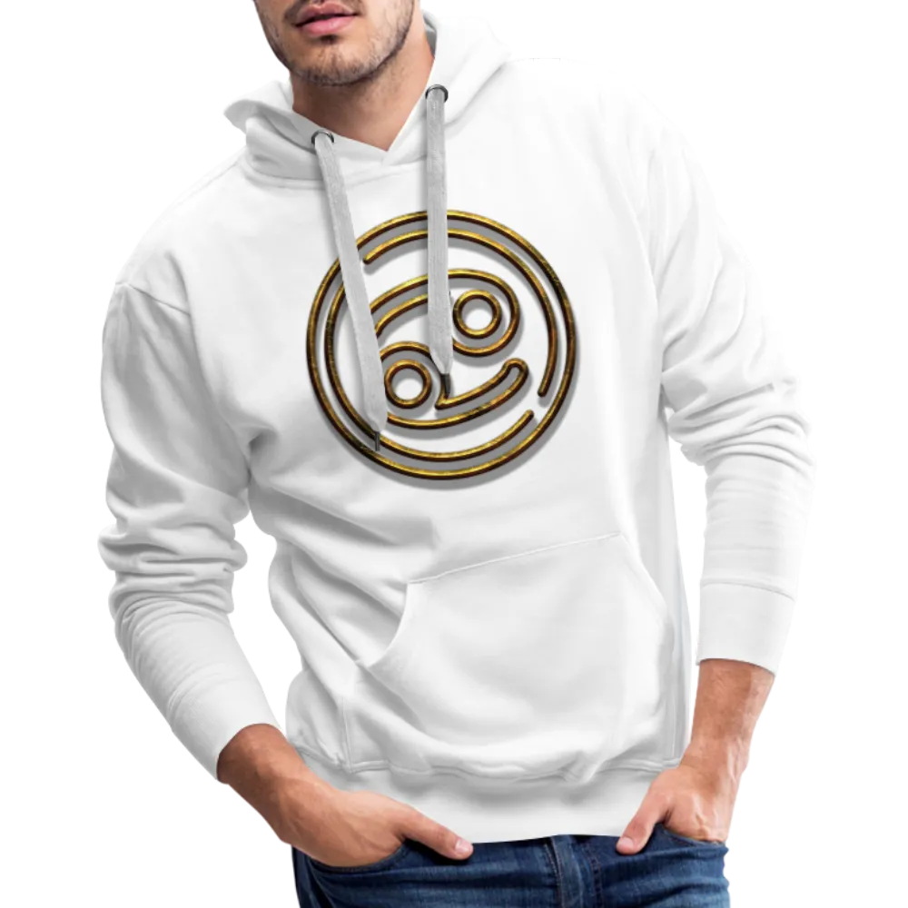 Cancer 3D Gold Men’s Premium Hoodie