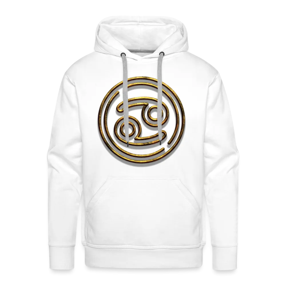 Cancer 3D Gold Men’s Premium Hoodie