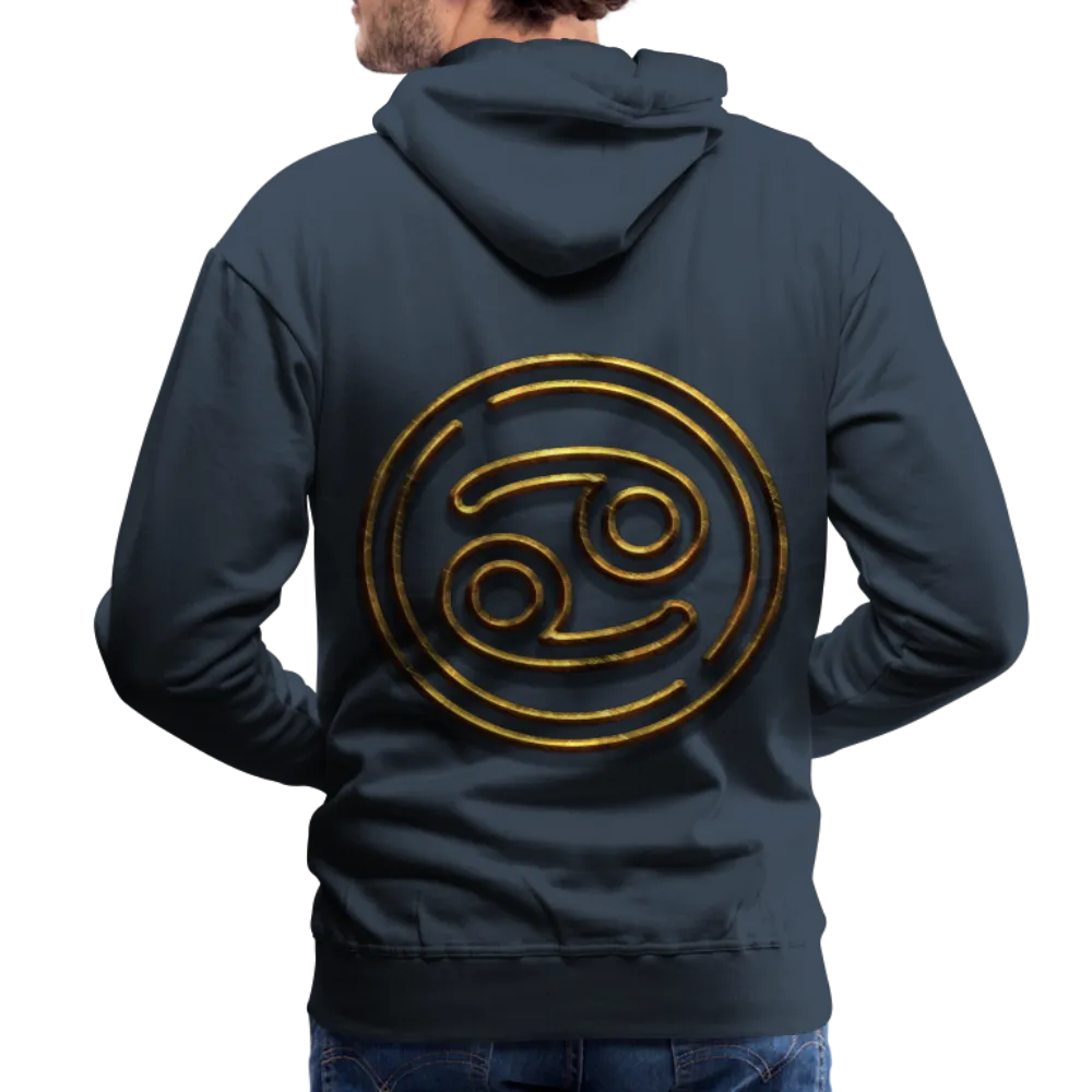 Cancer 3D Gold Men’s Premium Hoodie