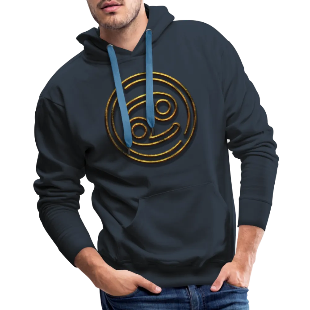 Cancer 3D Gold Men’s Premium Hoodie