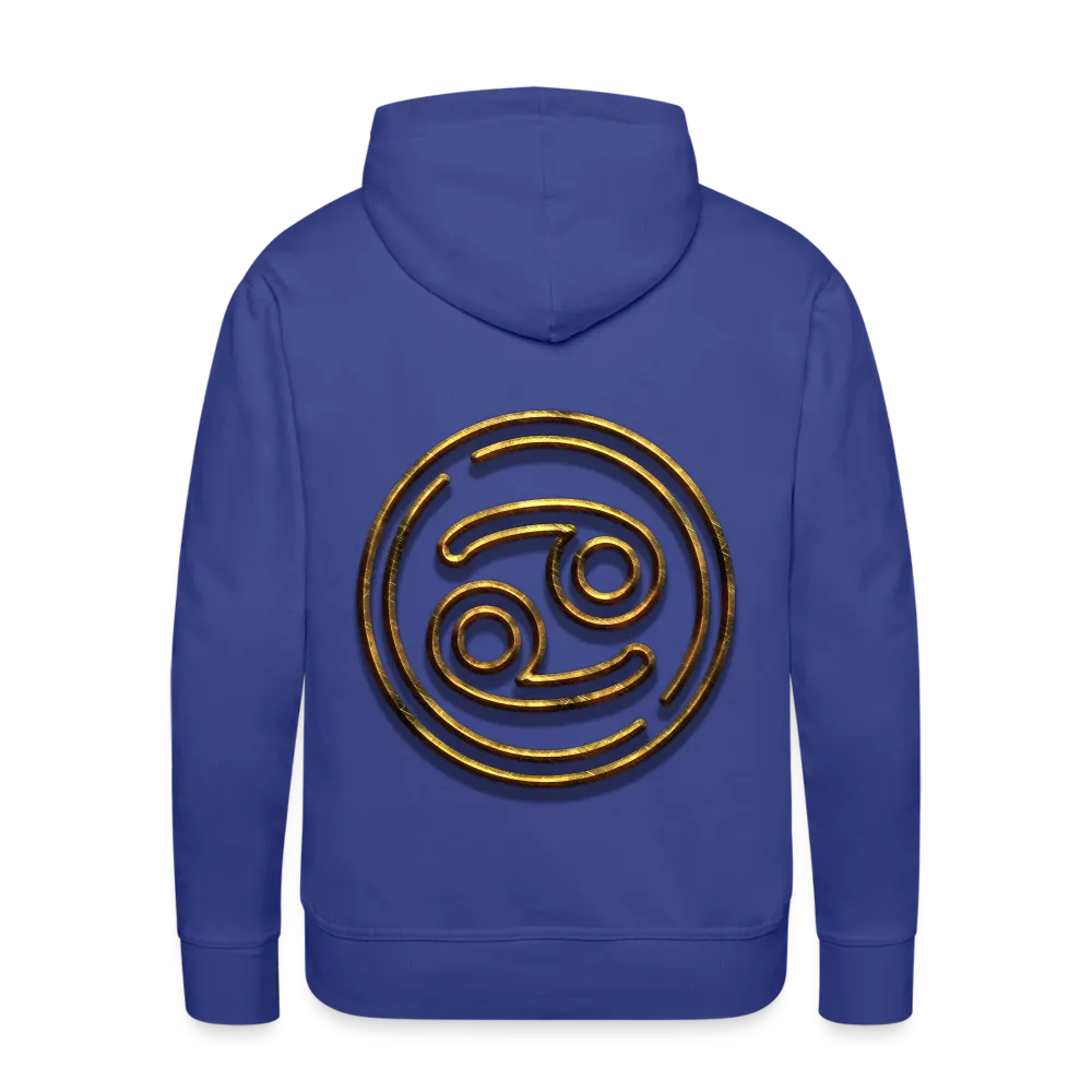 Cancer 3D Gold Men’s Premium Hoodie