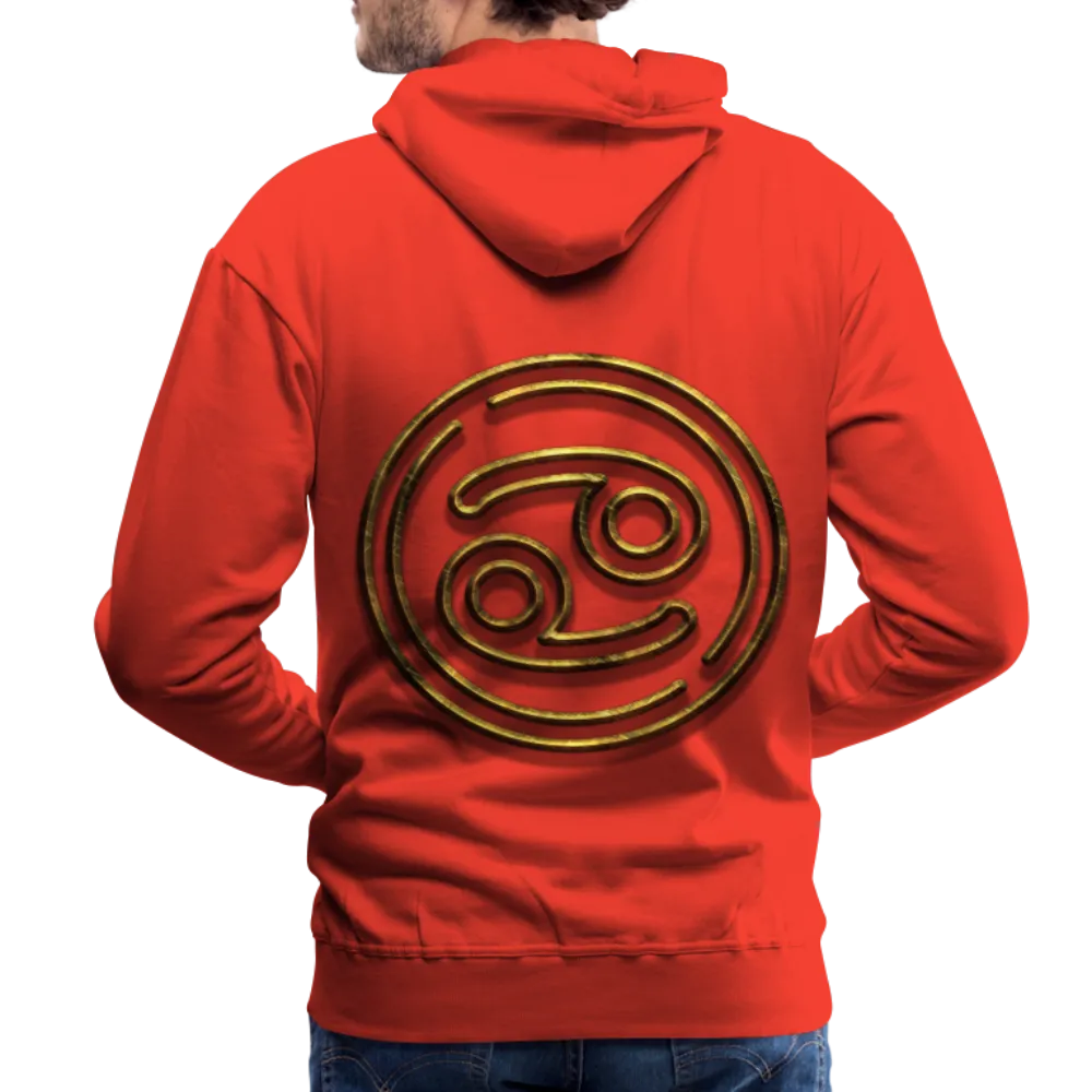 Cancer 3D Gold Men’s Premium Hoodie