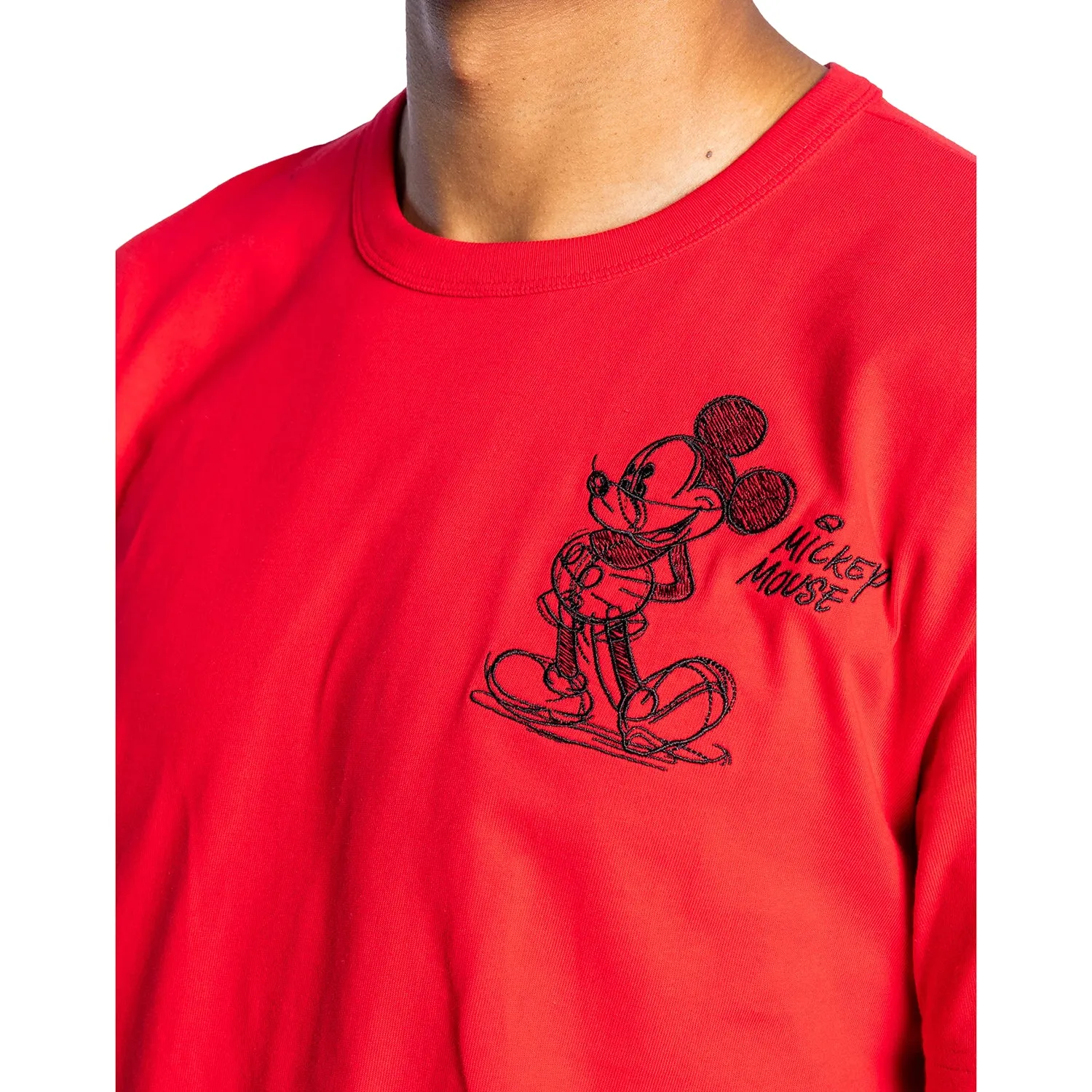 Champion Disney's Mickey & Friends Heritage, Oh Boy Mickey Men's Tee Scarlet