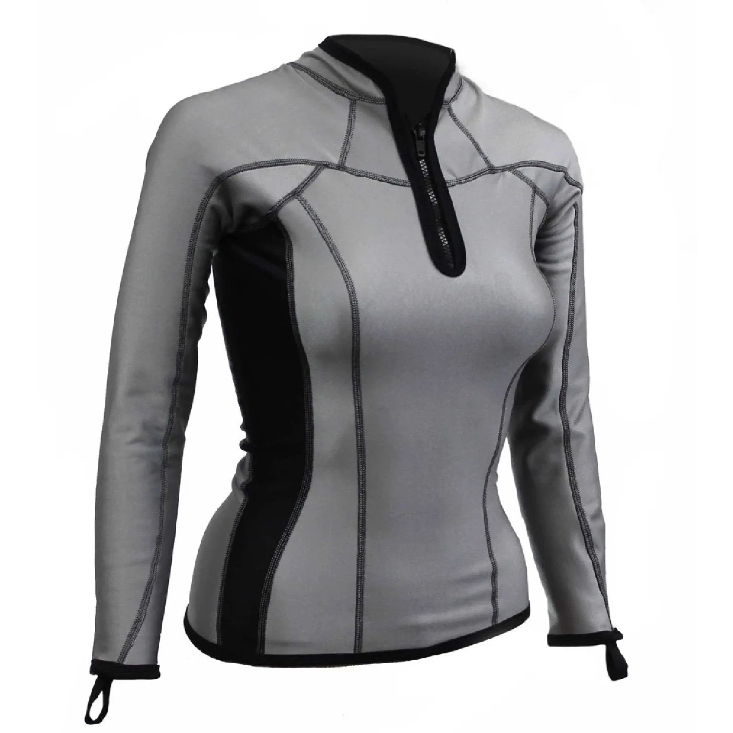 Chillproof Long Sleeve Chest Zip - Womens