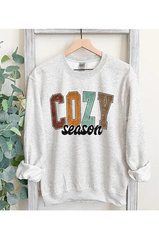 COZY SEASON FLEECE SWEATSHIRT