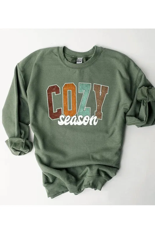 COZY SEASON FLEECE SWEATSHIRT