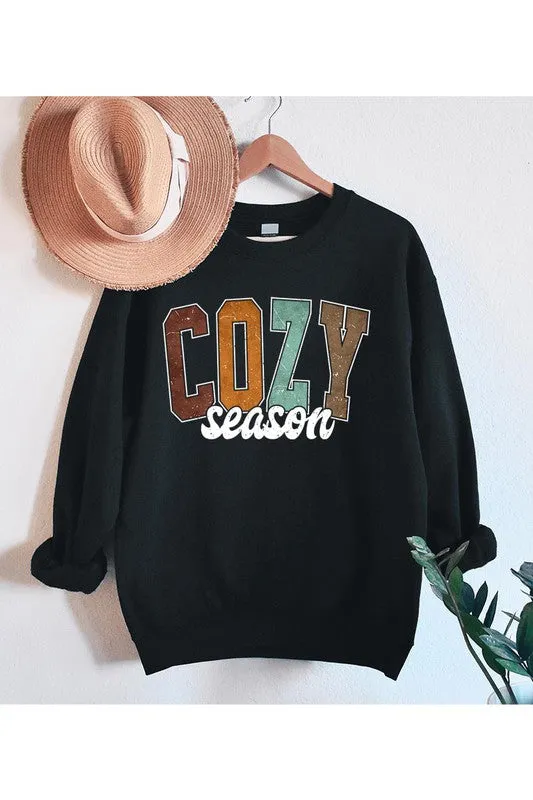 COZY SEASON FLEECE SWEATSHIRT