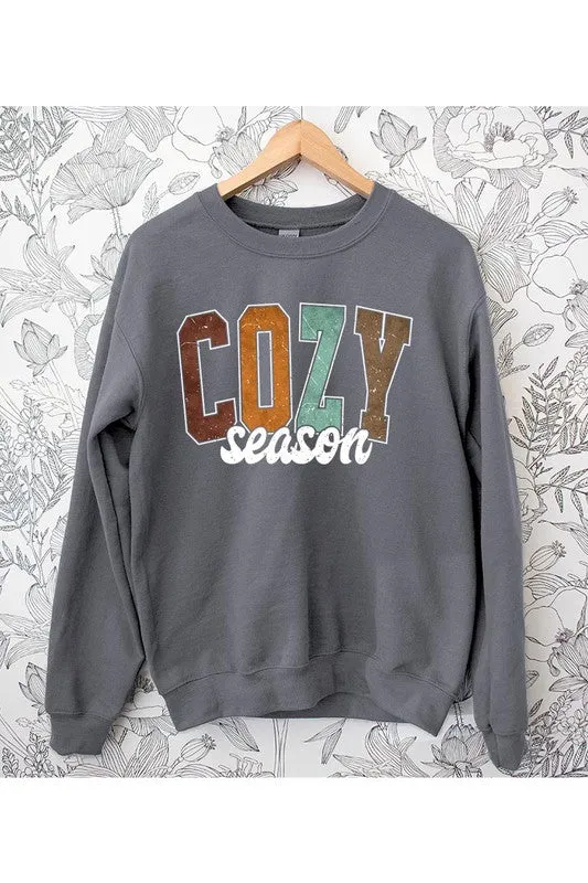 COZY SEASON FLEECE SWEATSHIRT