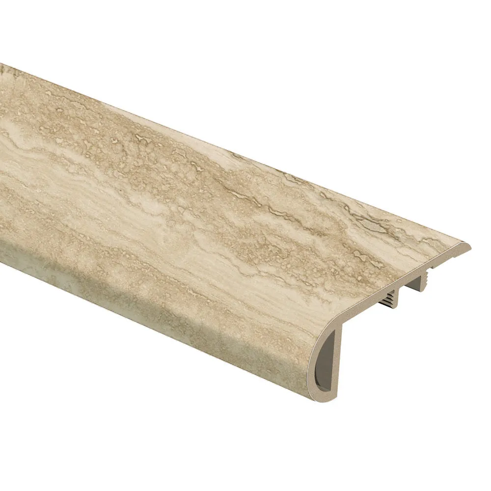 CREMA TRAVERTINE STAIR NOSE 94"