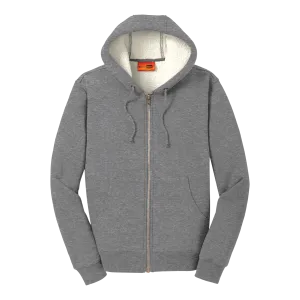 D2222 Mens Heavyweight Sherpa Lined Hooded Jacket