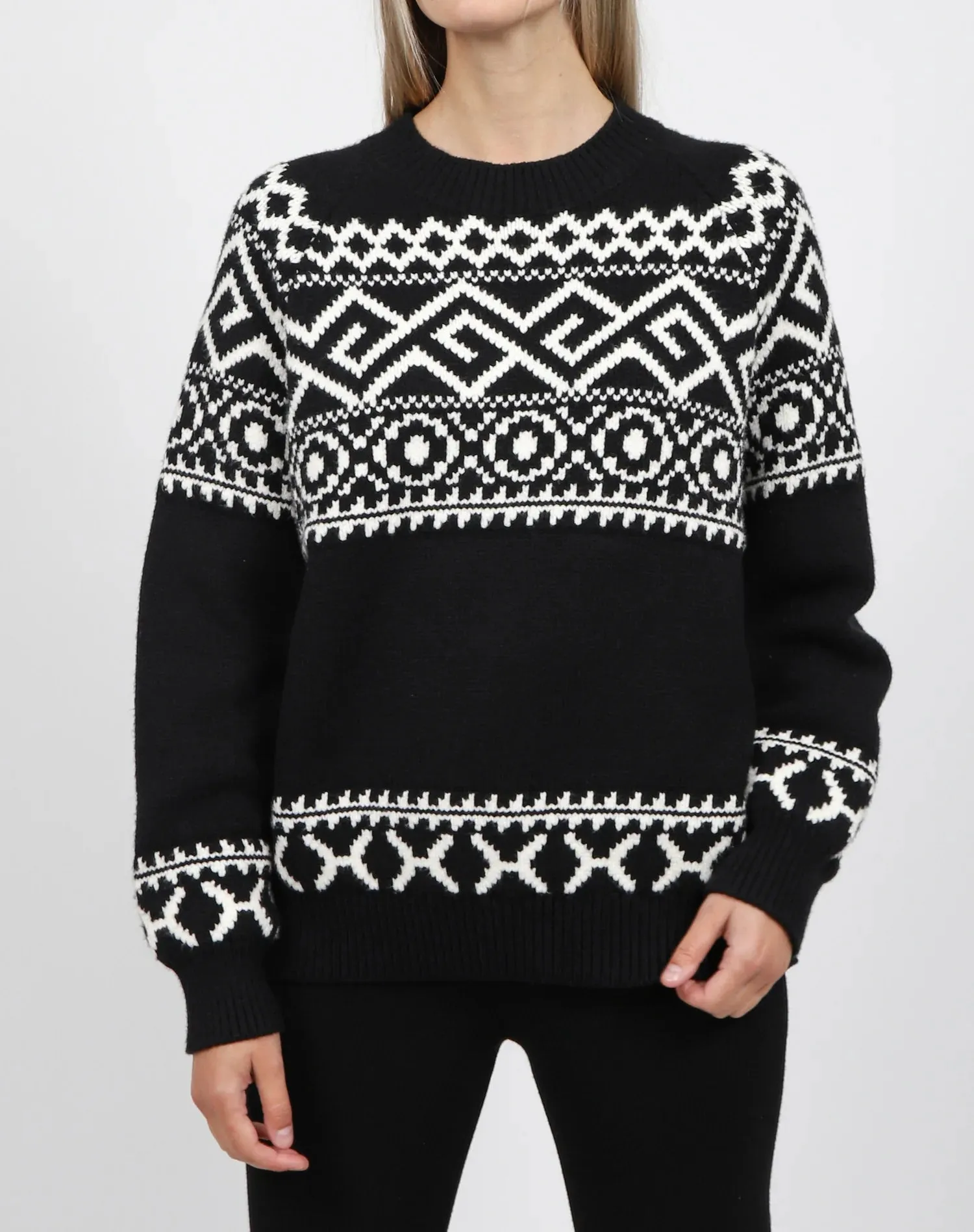 Fairisle Sweater 2.0 | Black