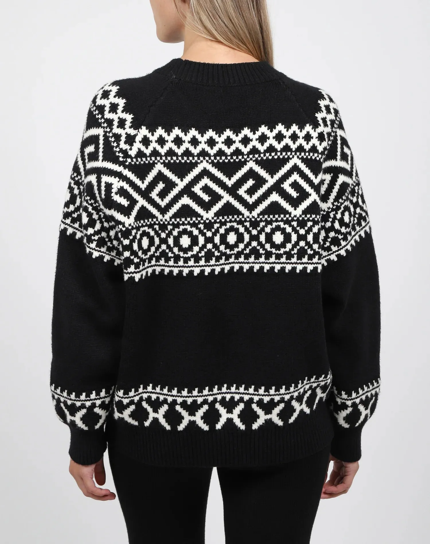 Fairisle Sweater 2.0 | Black