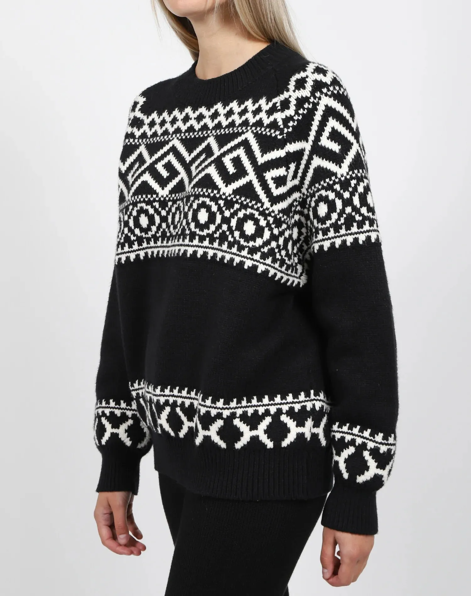 Fairisle Sweater 2.0 | Black