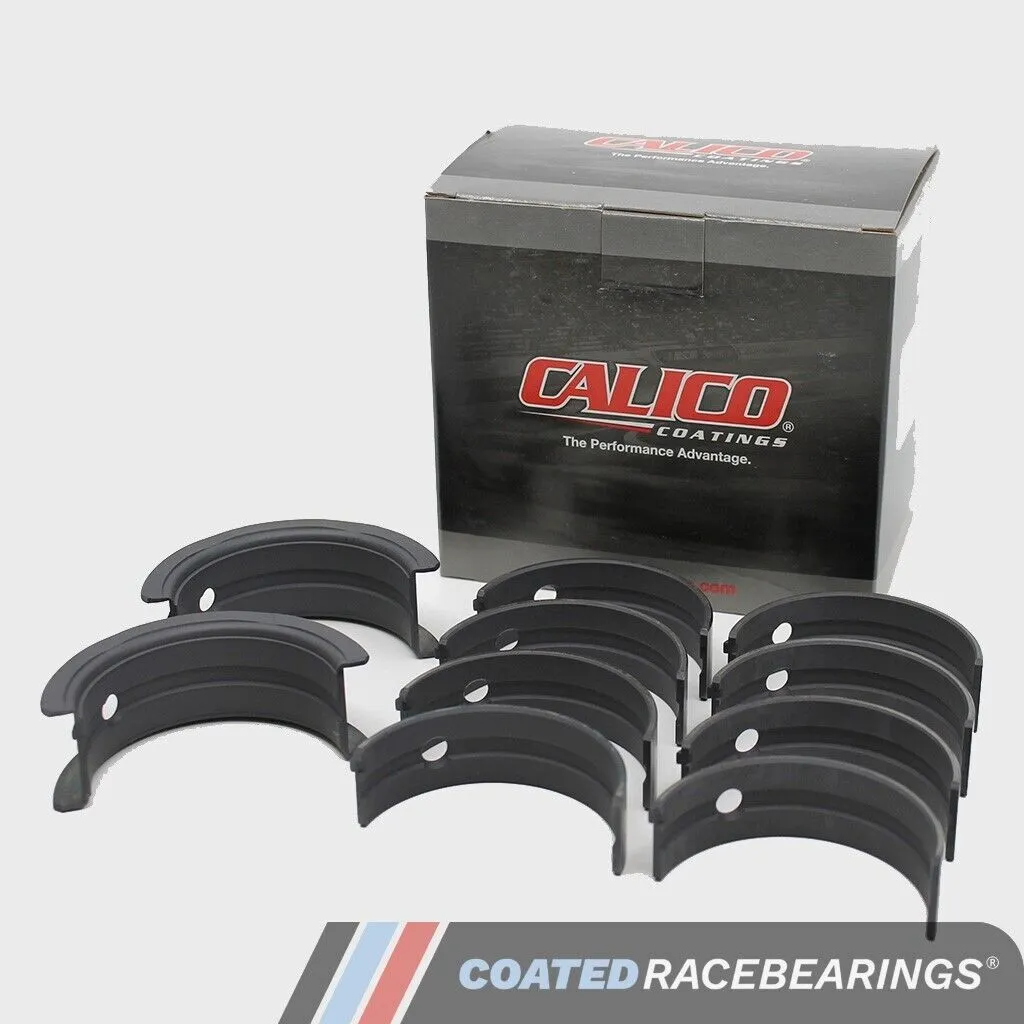 Ford 1.6 CVH Inc RS Turbo Calico Coated Race Main Bearing Set - STD Size - 5M2155DC-C