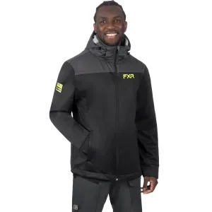 FXR Renegade Softshell Jacket Black/Hi-Vis