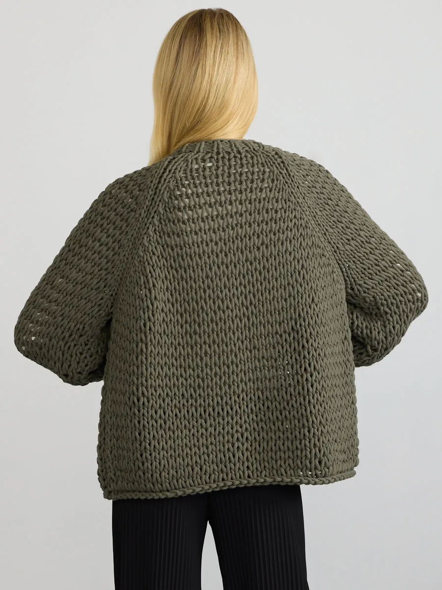 Hand Knit Cardigan